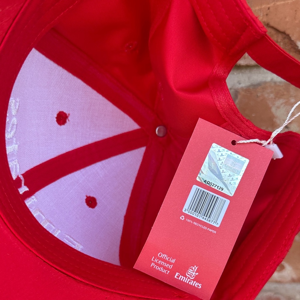 Emirates Red Baseball Cap - Picture 4 of 7